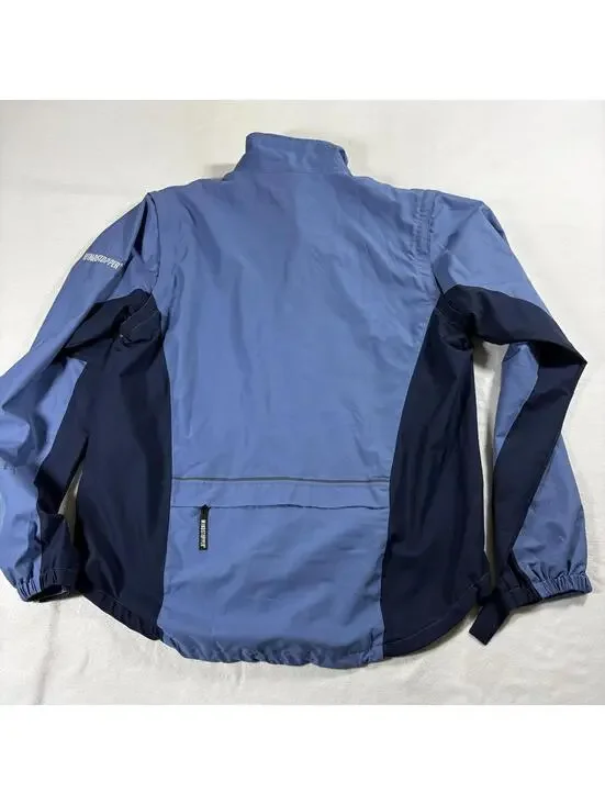 Cycling Windbreaker Jacket Gore Bike Wear XXL Fits Like X Blue Waterproof - Picture 11 of 12